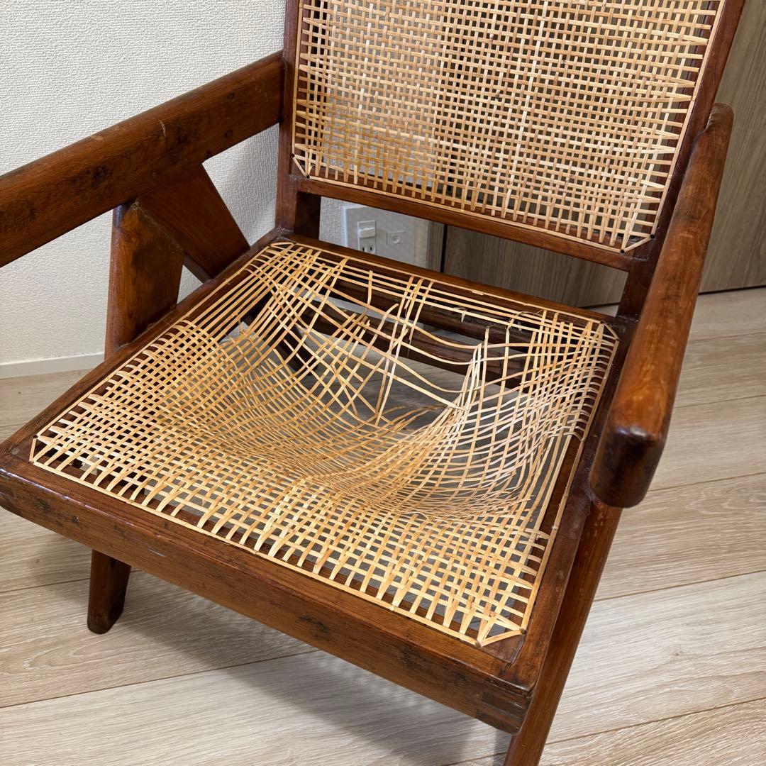 ピエール ジャンヌレ イージーチェア チーク 椅子 ギャラリー購入