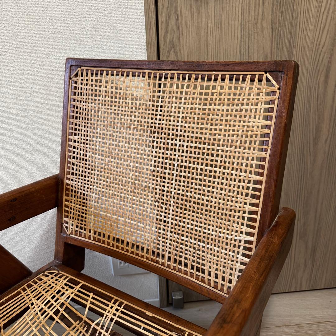 ピエール ジャンヌレ イージーチェア チーク 椅子 ギャラリー購入