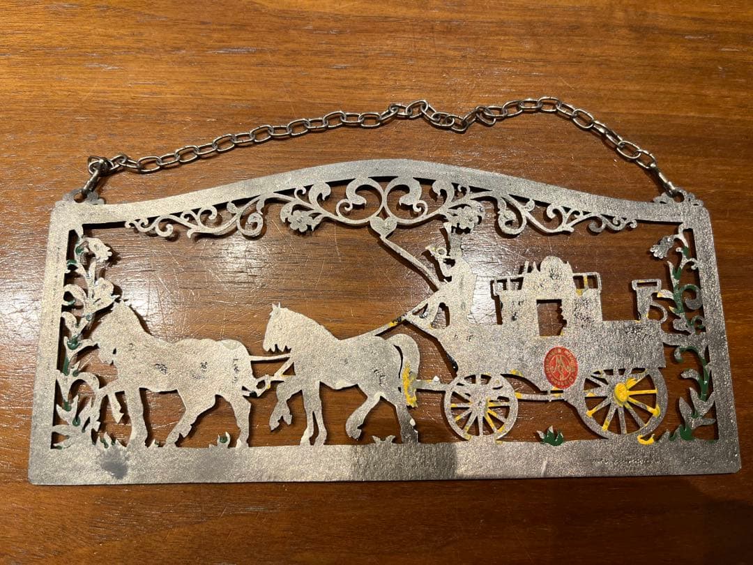 おかちゃん！！【中古品】Wilhelm Schweizer 錫飾り　馬車