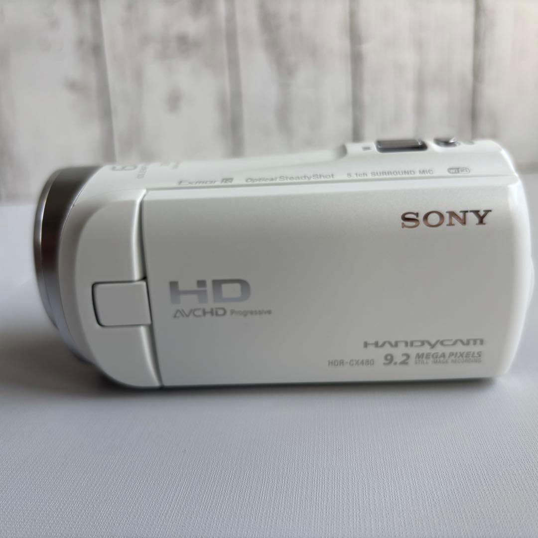 SONY HDR-CX480 ビデオカメラ 本体　バッテリー2個