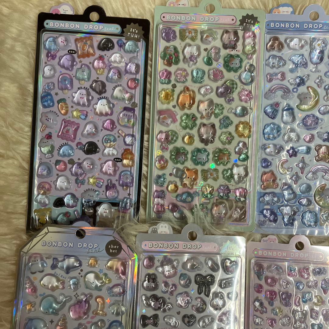 正規品新品　ボンボンドロップシール　オリジナル　色々　まとめ売り　8種類セット