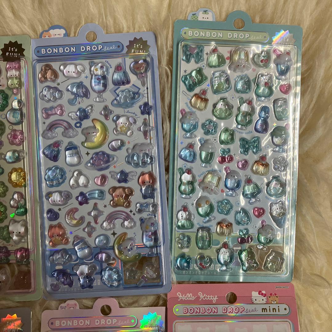 正規品新品　ボンボンドロップシール　オリジナル　色々　まとめ売り　8種類セット