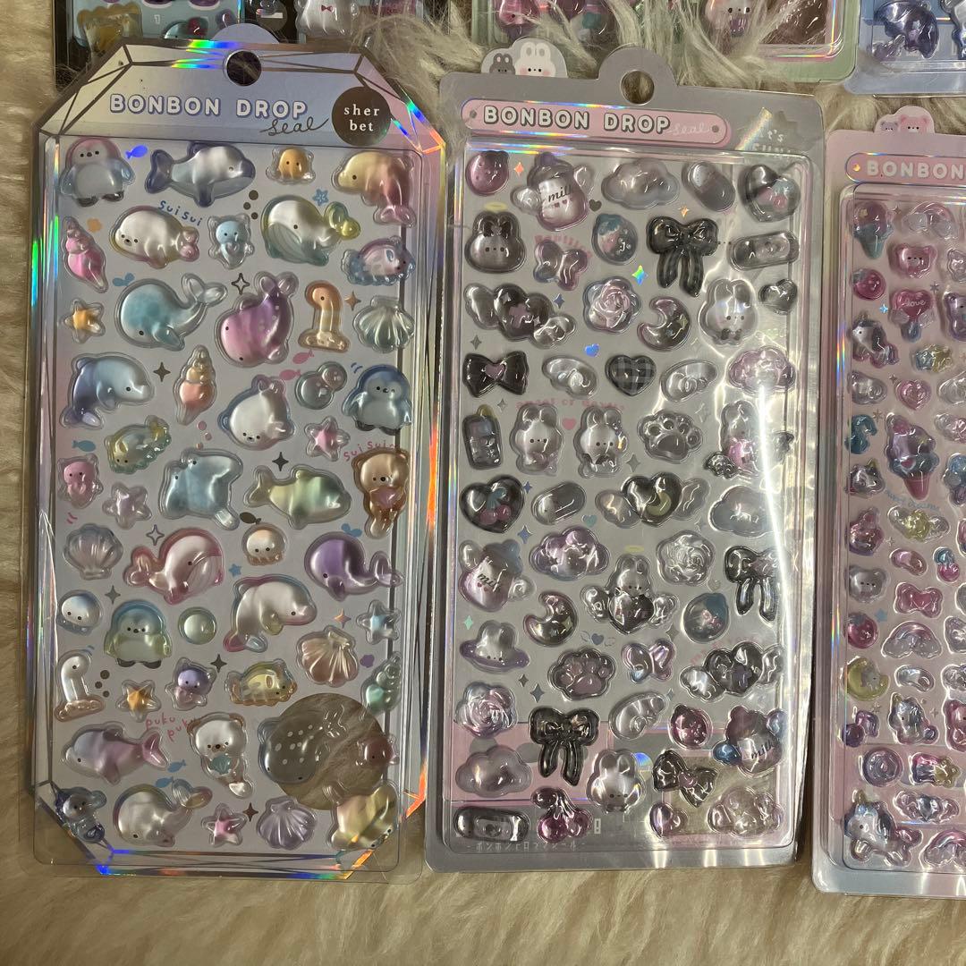 正規品新品　ボンボンドロップシール　オリジナル　色々　まとめ売り　8種類セット