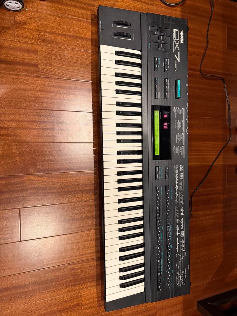 YAMAHA DX7 II-FD ヤマハ キーボード シンセサイザー 説明書付き