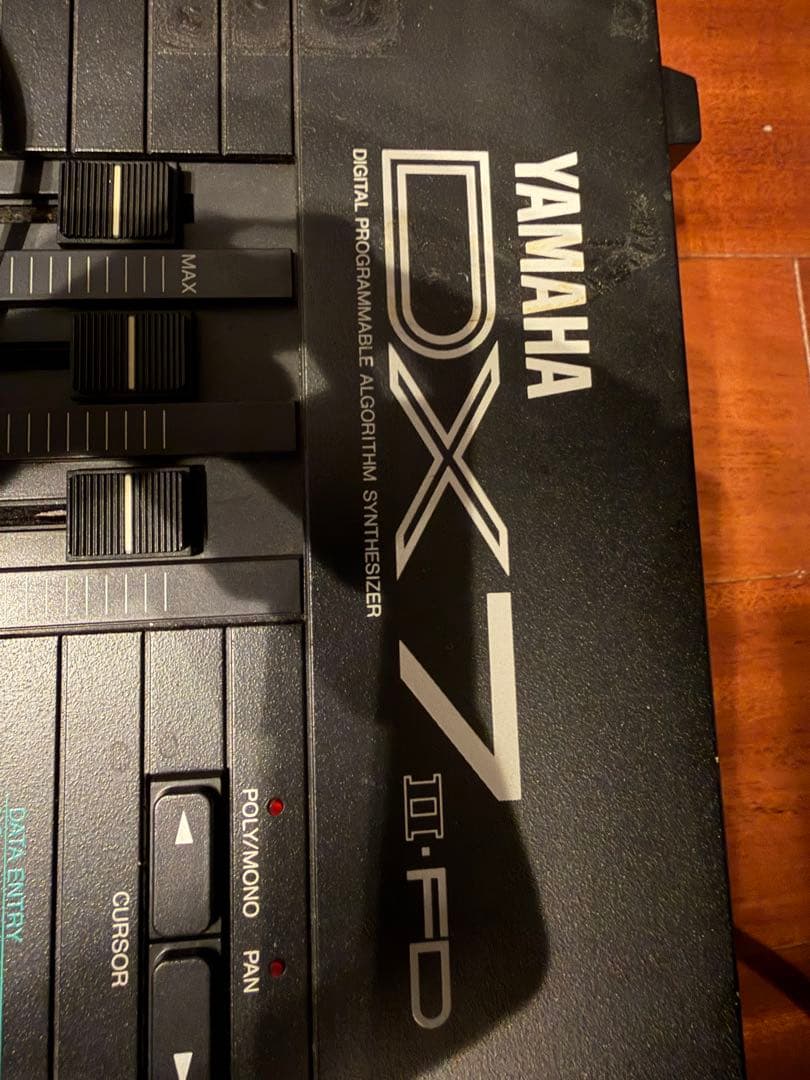 YAMAHA DX7 II-FD ヤマハ キーボード シンセサイザー 説明書付き