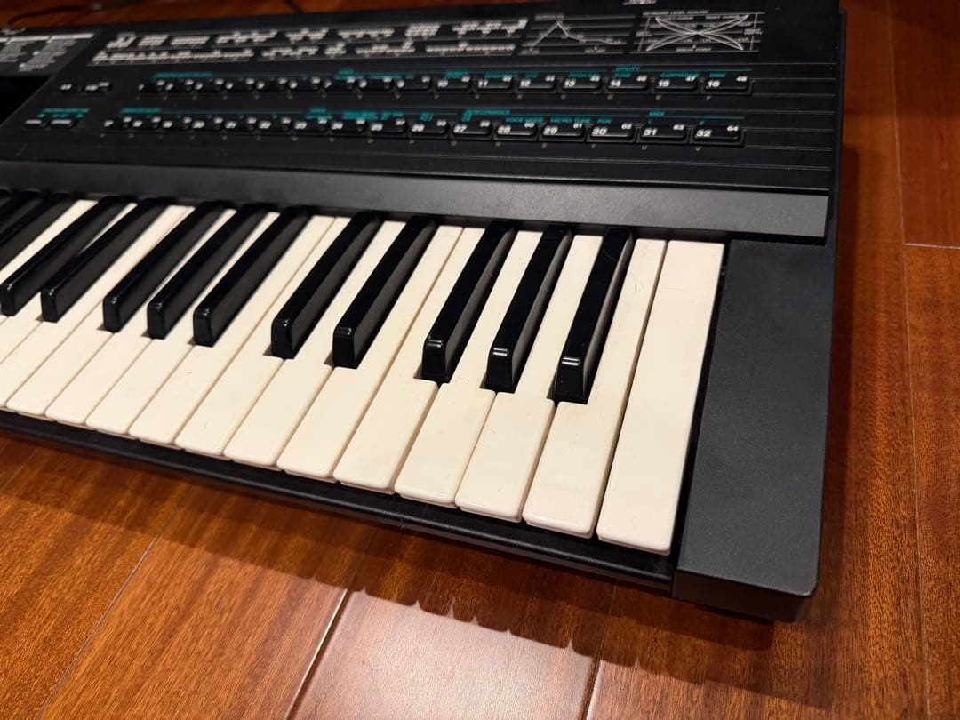 YAMAHA DX7 II-FD ヤマハ キーボード シンセサイザー 説明書付き