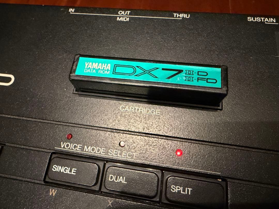 YAMAHA DX7 II-FD ヤマハ キーボード シンセサイザー 説明書付き