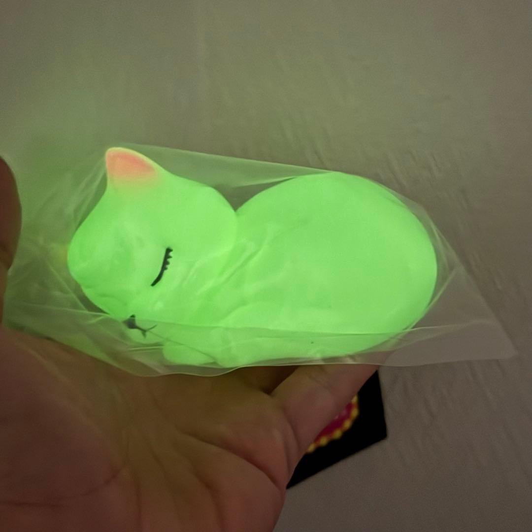 ピンクトイズ　官能ソフビ　裏春猫（蓄光）　ろくろ首素体　2体セット