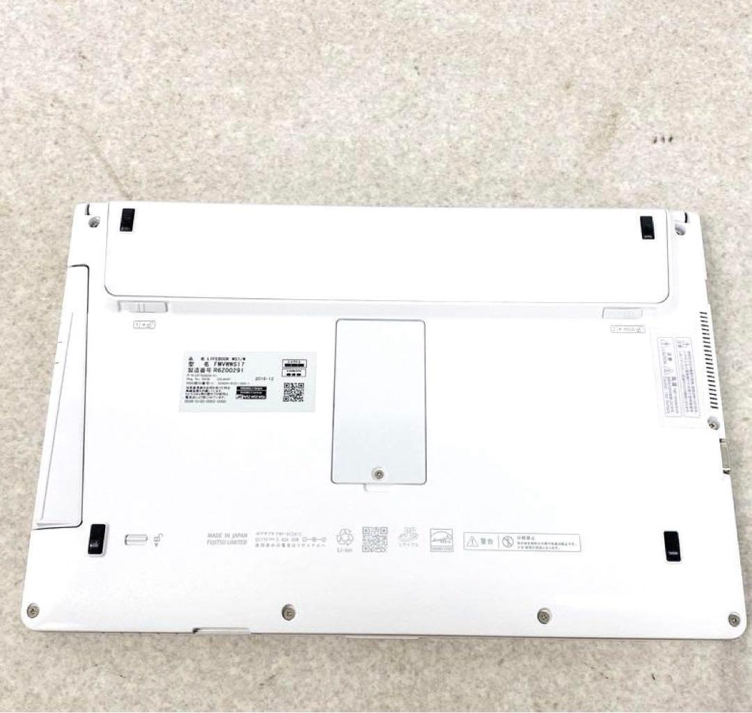 富士通 Lifebook FMVWWS17 Core i5 SSD DVD 美品