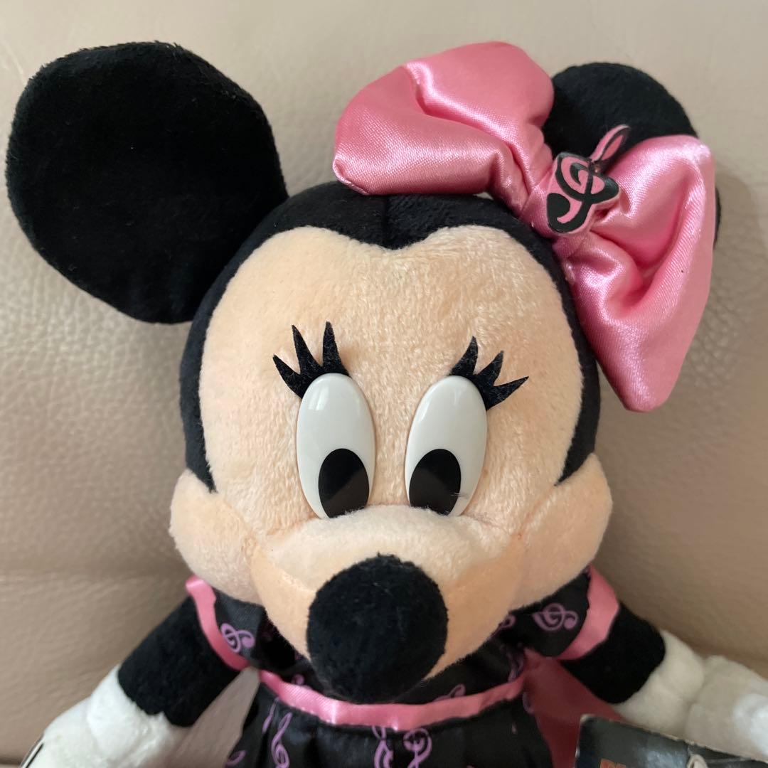 ディズニーシー　ビッグバンドビート　ミニーマウス　ぬいぐるみ　タグ付　30cm