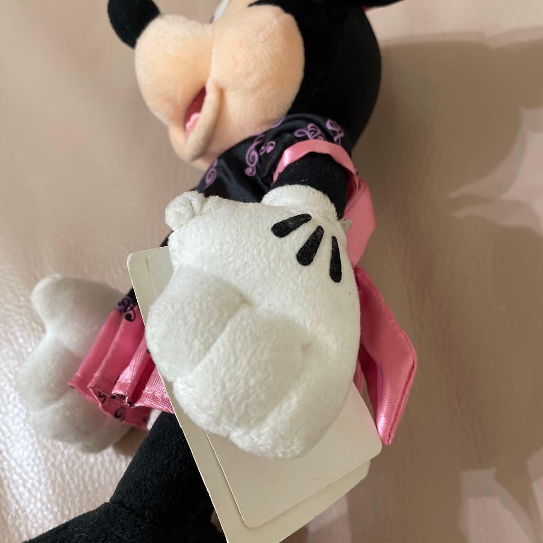 ディズニーシー　ビッグバンドビート　ミニーマウス　ぬいぐるみ　タグ付　30cm