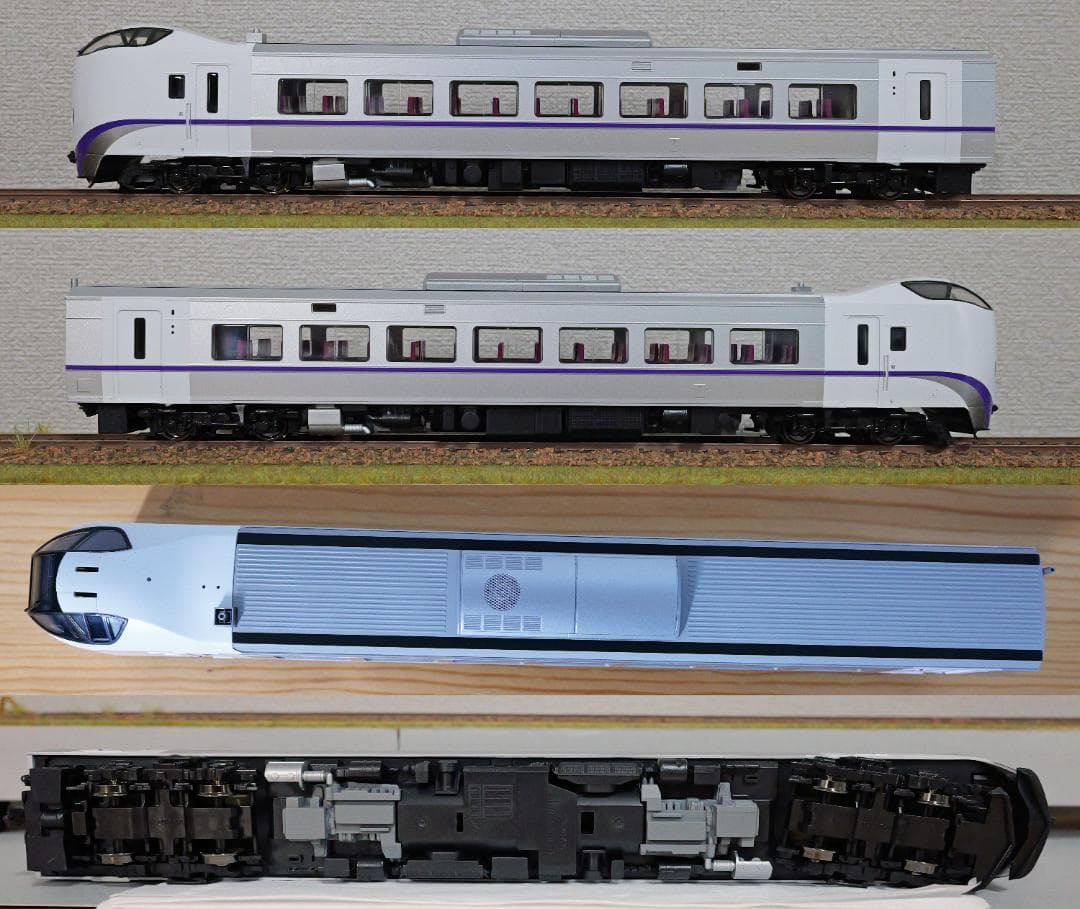 HOゲージ TOMIX キハ261新塗装4両 *訳あり品・車番インレタ無