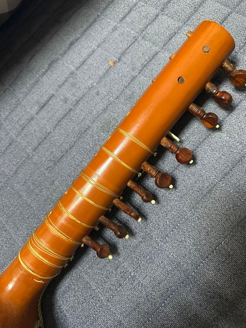 シタール　ミニシタール　民族楽器　ギター　ベース　ドラム　sitar インド楽器