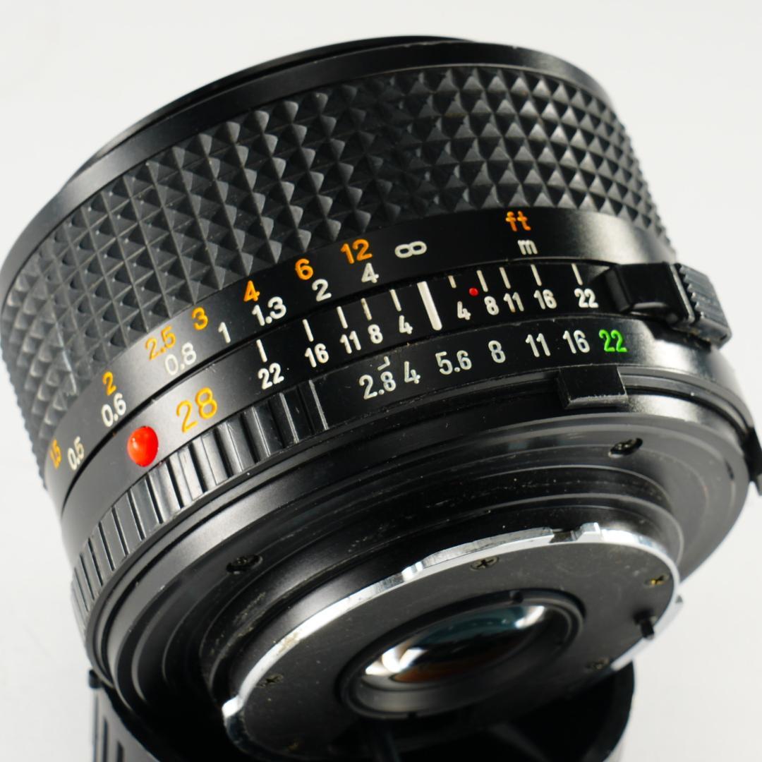 【極美品】動作◎ ミノルタ New MD 28mm F2.8 733