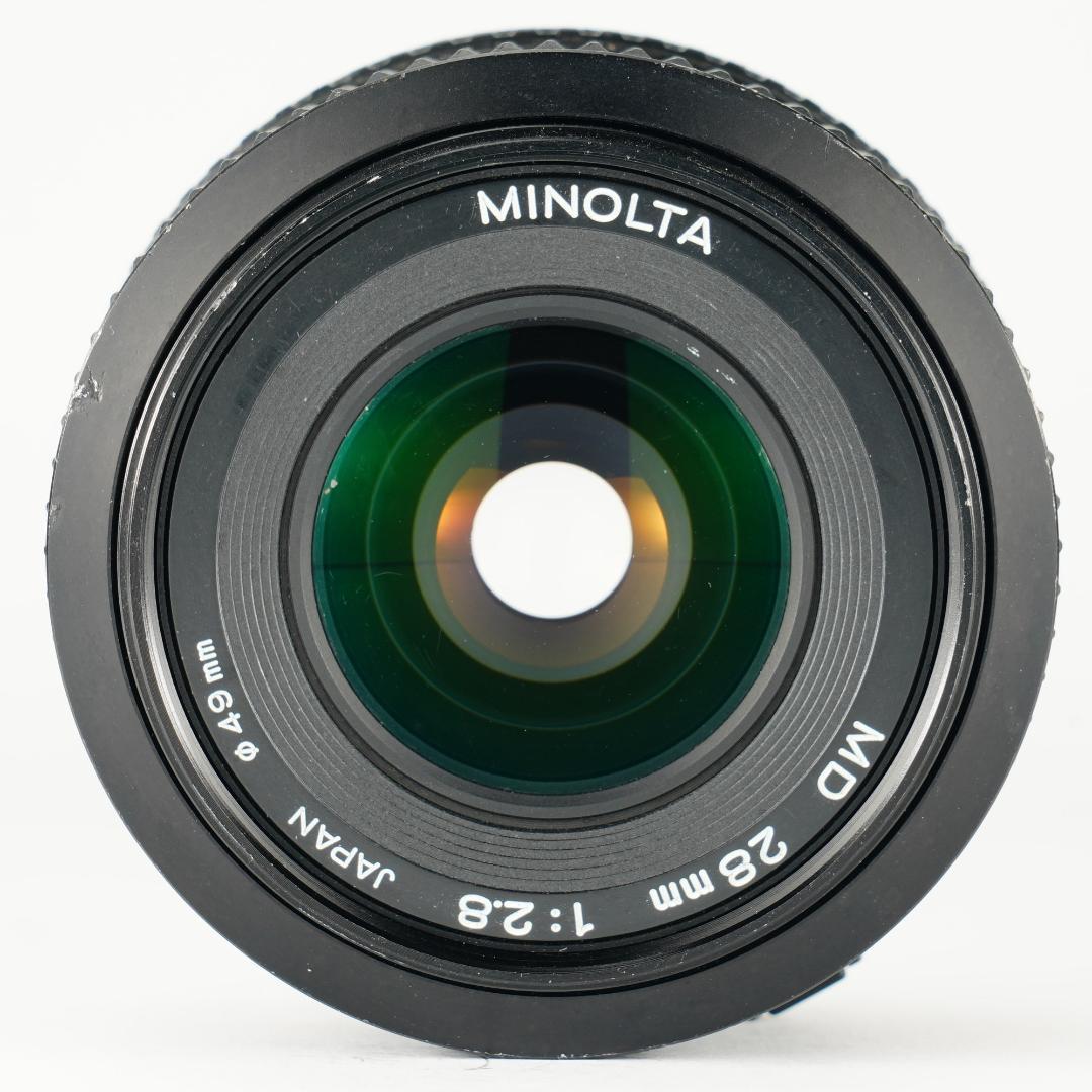 【極美品】動作◎ ミノルタ New MD 28mm F2.8 733