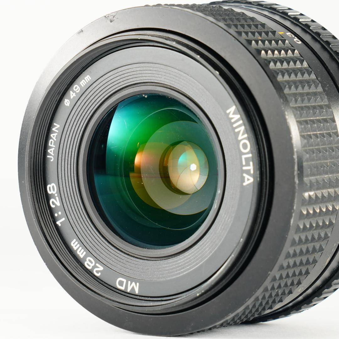 【極美品】動作◎ ミノルタ New MD 28mm F2.8 733