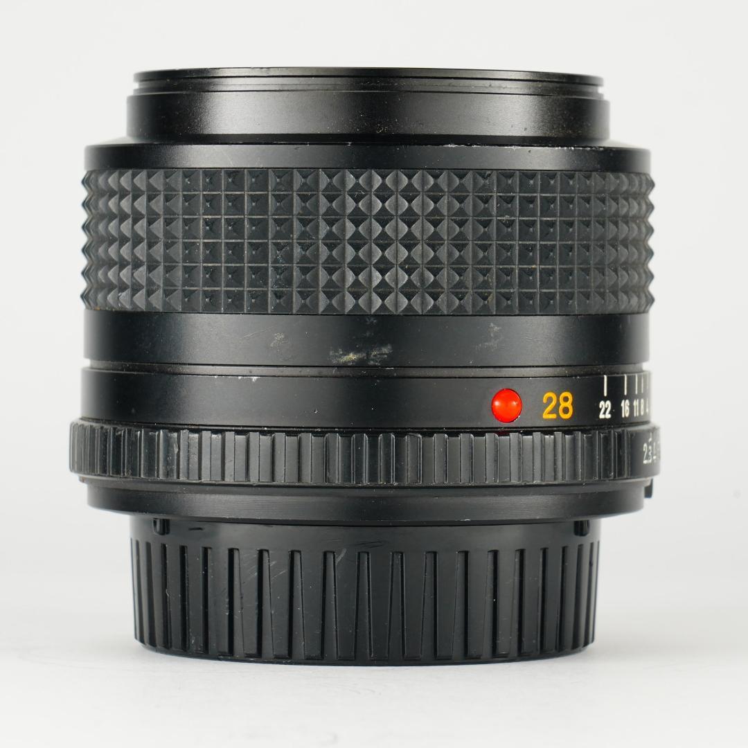 【極美品】動作◎ ミノルタ New MD 28mm F2.8 733