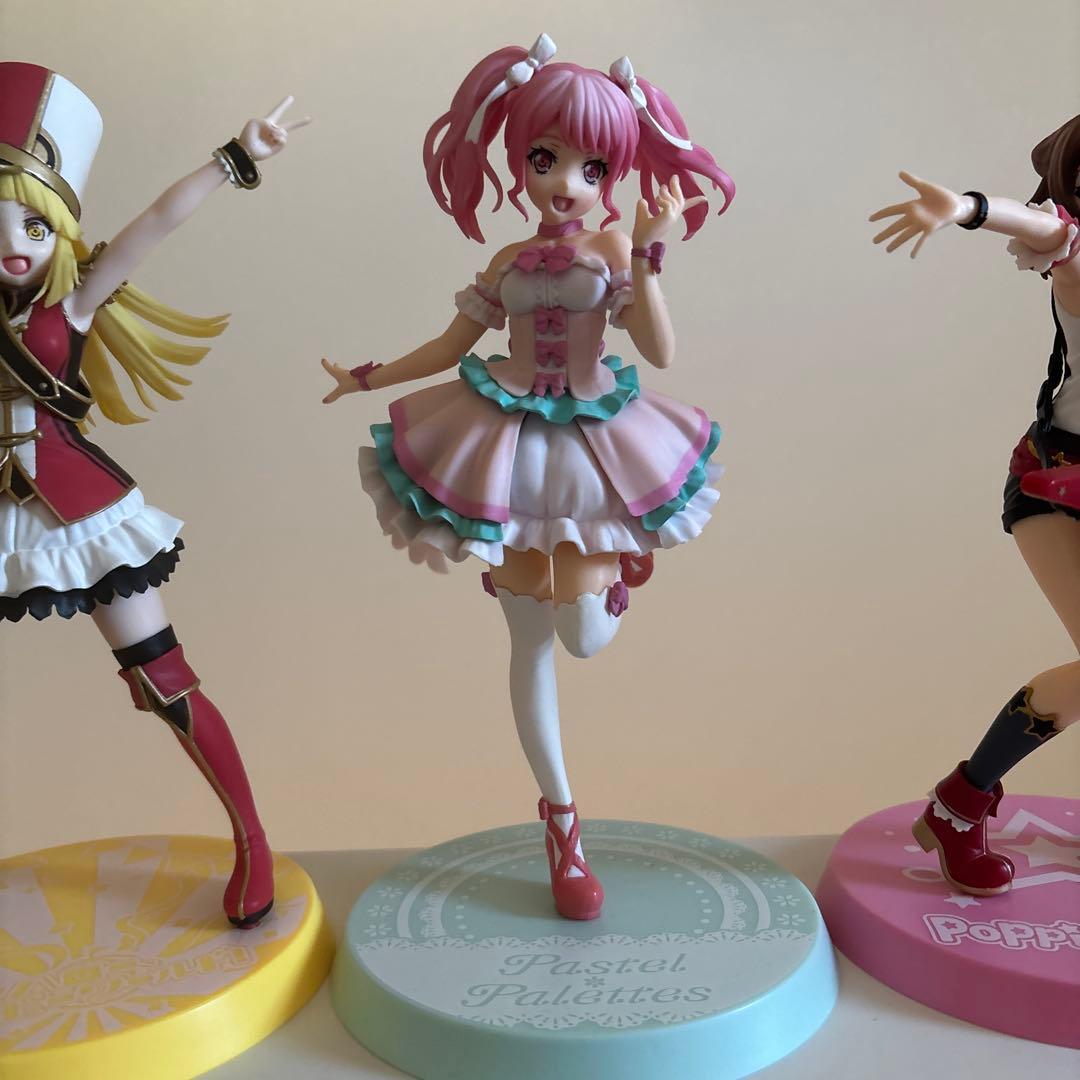 BanGDream バンドリ　プレミアムフィギュア　丸山彩　戸山香澄　弦巻こころ