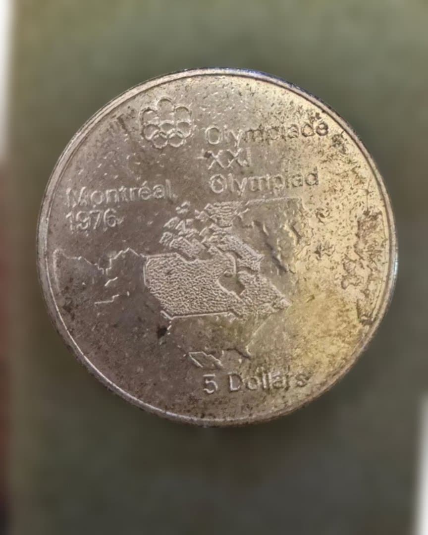 カナダ 1973年 エリザベス2世 5ドル