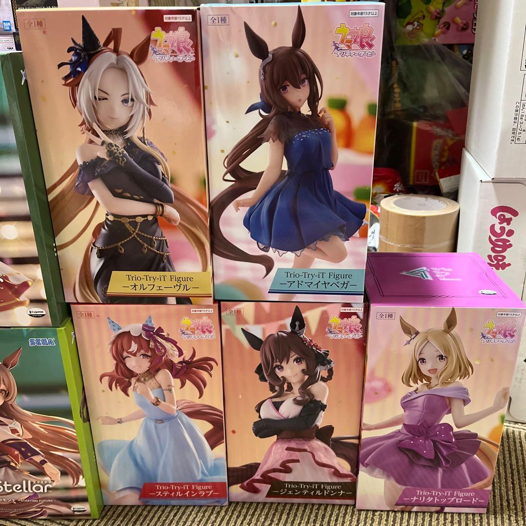 ウマ娘　プライズフィギュア　7個セット