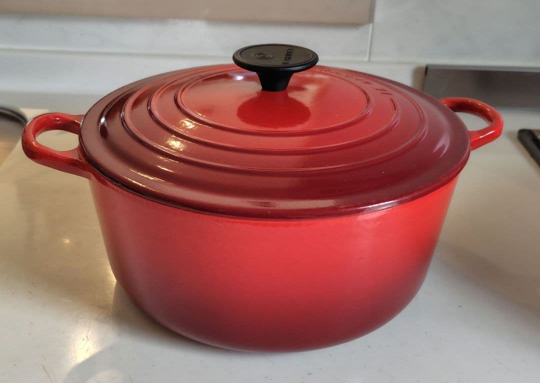 Le Creuset ル・クルーゼ　 両手鍋24cm　赤色