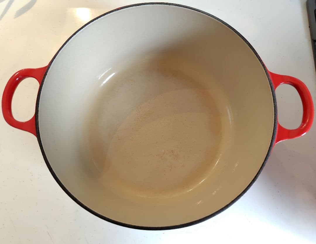 Le Creuset ル・クルーゼ　 両手鍋24cm　赤色