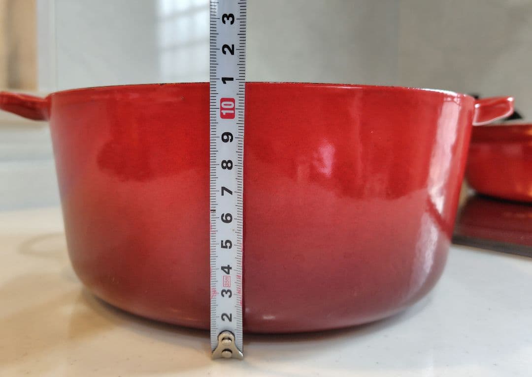 Le Creuset ル・クルーゼ　 両手鍋24cm　赤色