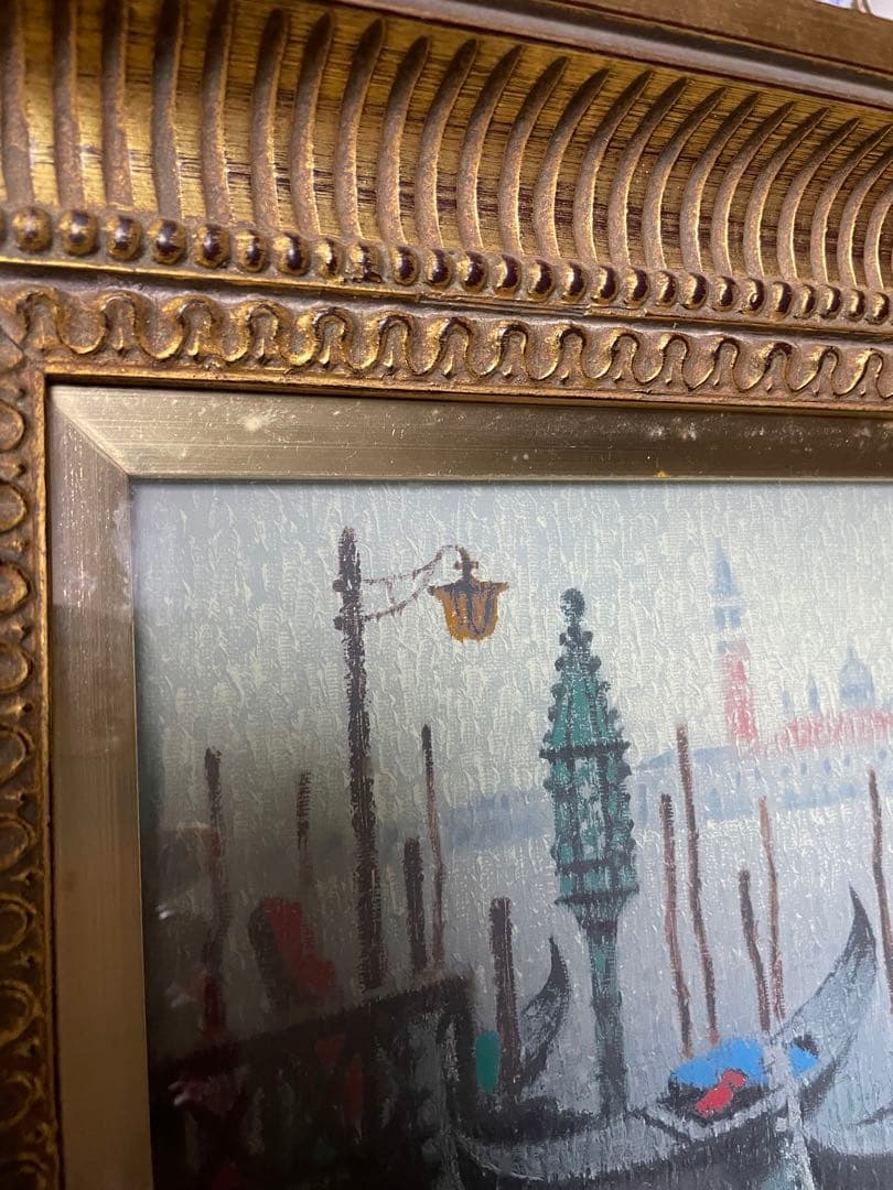 西村龍介　版画ガラス絵　【ヴェネツィア】