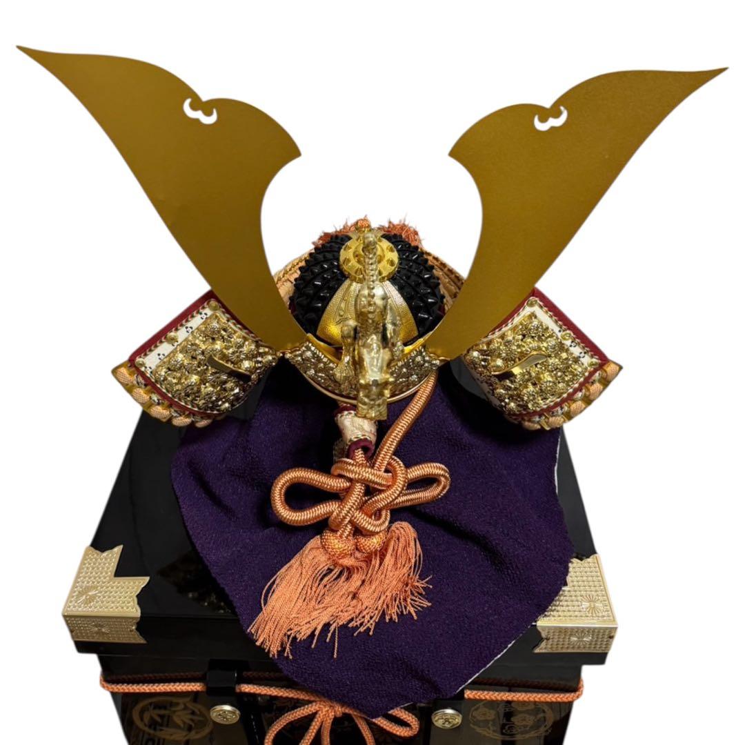 兜飾り 大鍬形星兜 龍玉作 五月人形 端午の節句