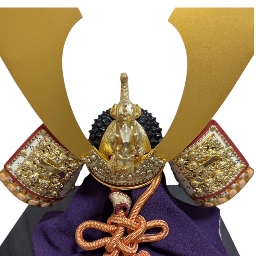 兜飾り 大鍬形星兜 龍玉作 五月人形 端午の節句