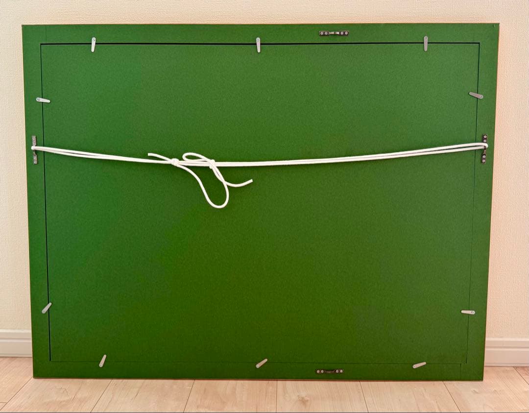 大沢昌助 リトグラフ 額装 モダンアート抽象画　版画 #N1