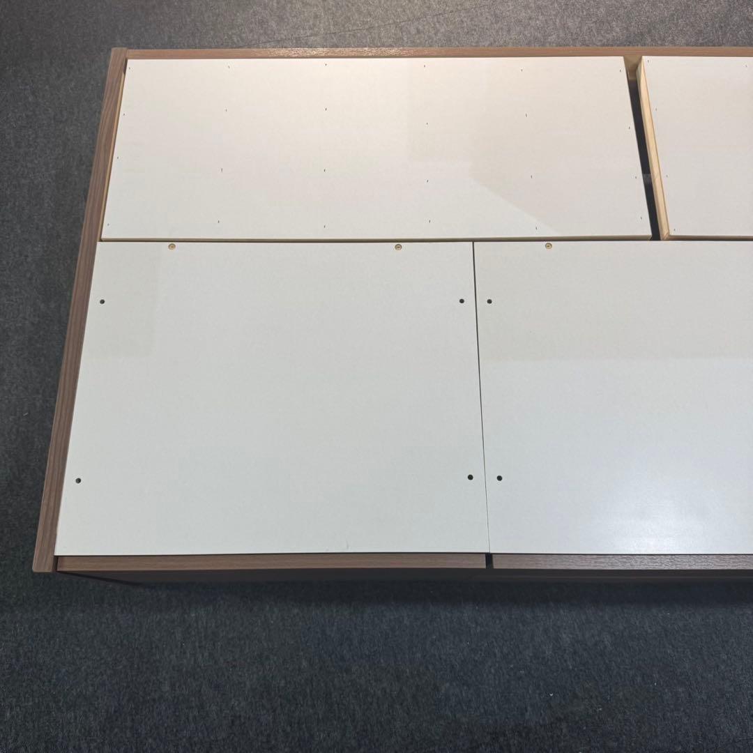 ニトリ シングル ベッドフレーム ジオチェスト 収納4つ 格安 d5696