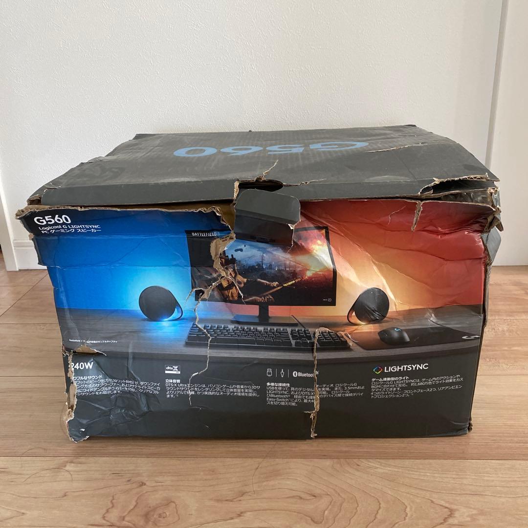 G560 LIGHTSYNC Bluetoothスピーカー