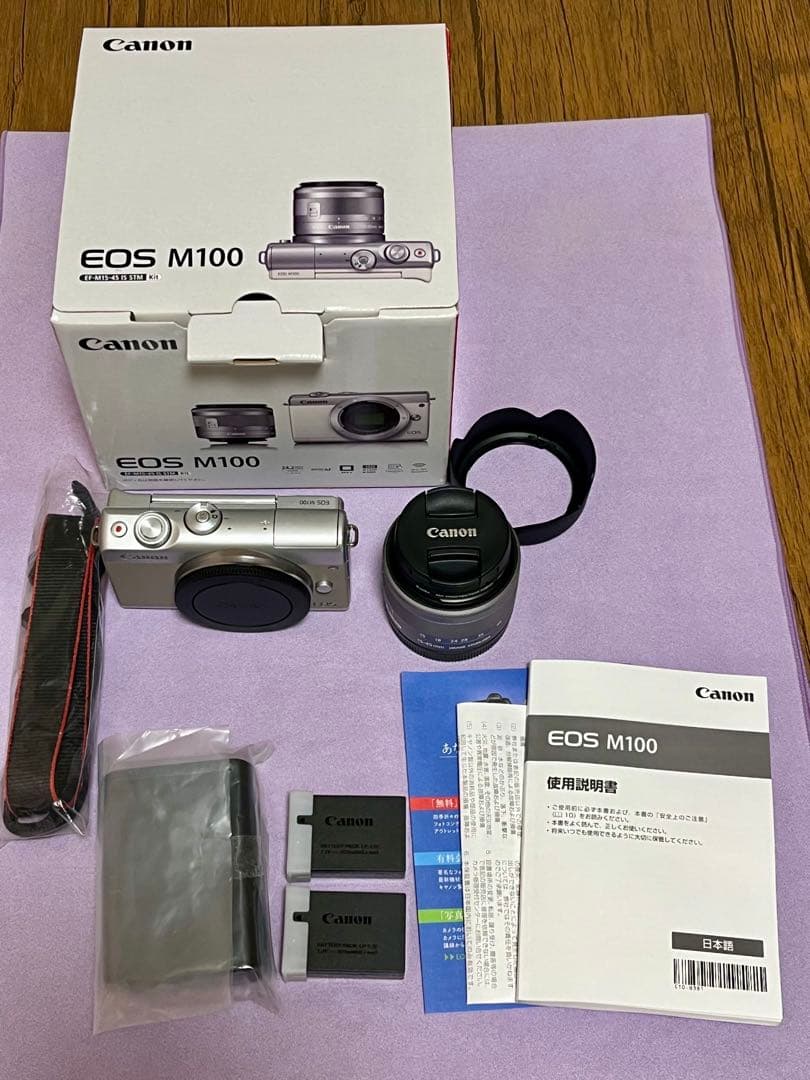 Canon EOS M100 ミラーレス一眼レフカメラ