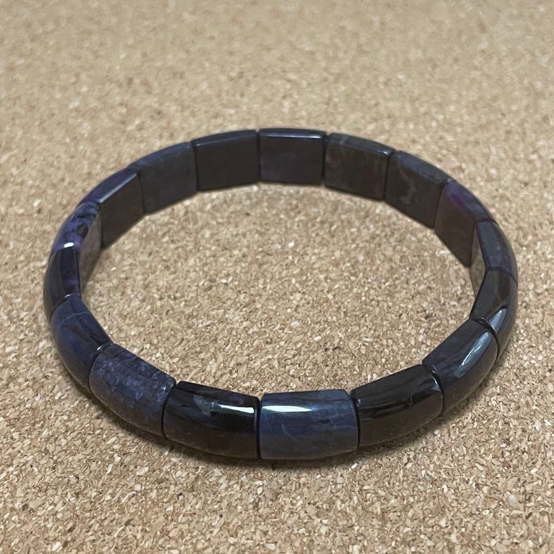 【超高品質】スギライト バングル 幅約9㎜ 厚み約5.2㎜　天然石　値下げ交渉可