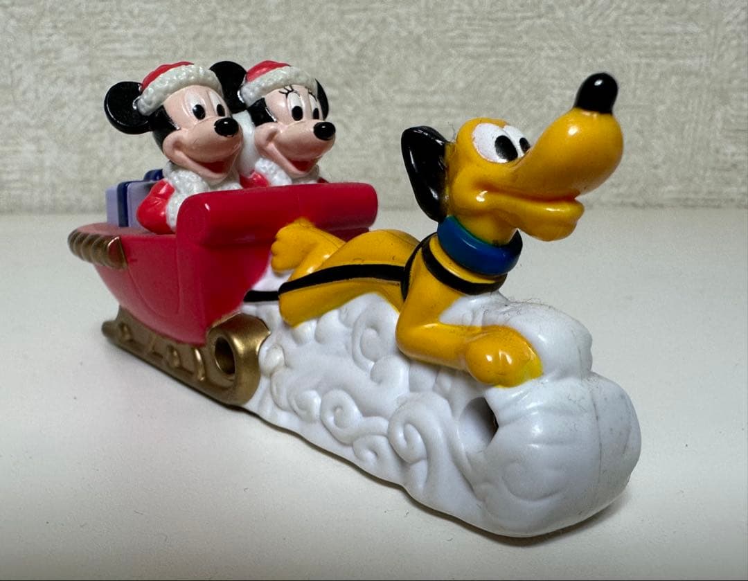 2001 クリスマス限定 サンタクロース ミッキー＆ミニー ミニカー トイカー