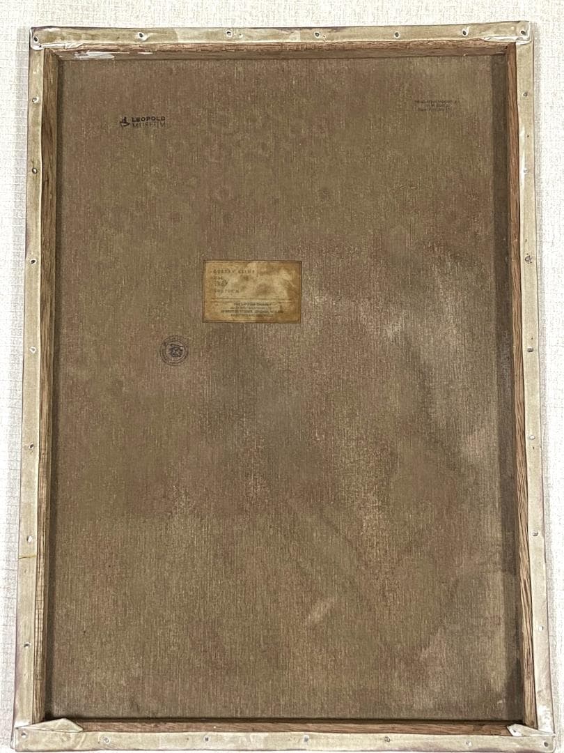 模写 グスタフ・クリムト 油彩キャンバス【母と子】 油彩画