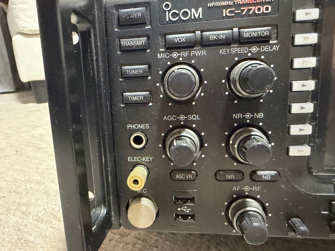 ICOM IC-7700 トランシーバー CAT-300 美品