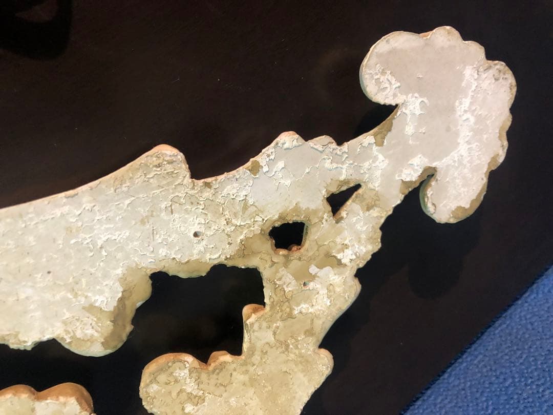 H ガーデンオブジェ　ガーデンオーナメント　ガーデニング雑貨アンティーク　白