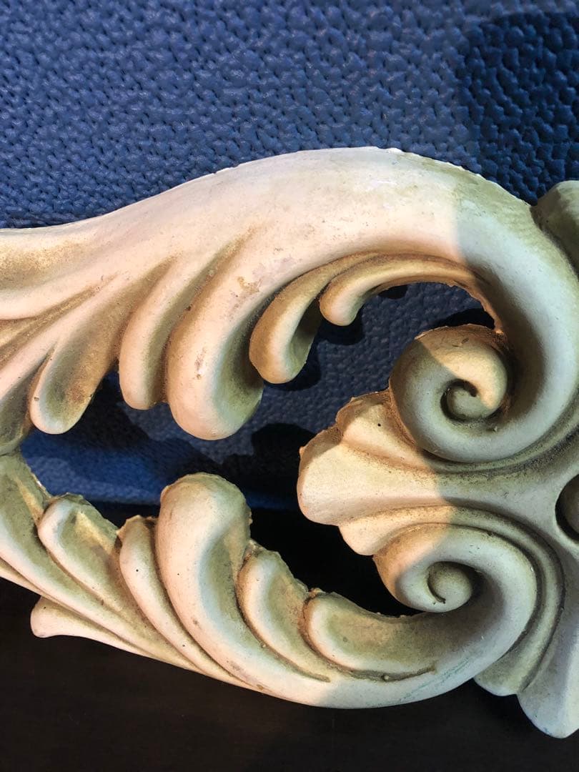 H ガーデンオブジェ　ガーデンオーナメント　ガーデニング雑貨アンティーク　白