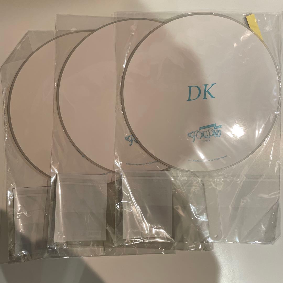 【RT-204155】FOLLOW AGAIN 団扇 DK 3枚セット