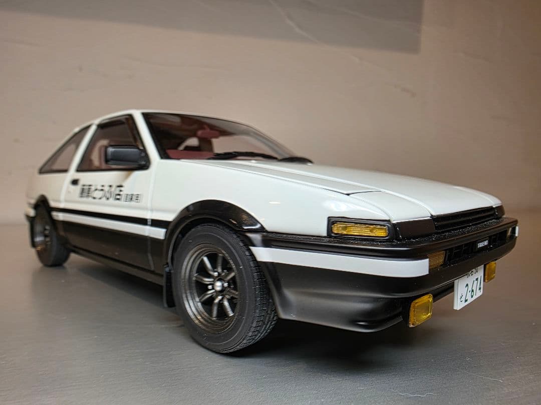 オートアート 頭文字D イニシャルD 1/18 スプリンタートレノ ノーマル版