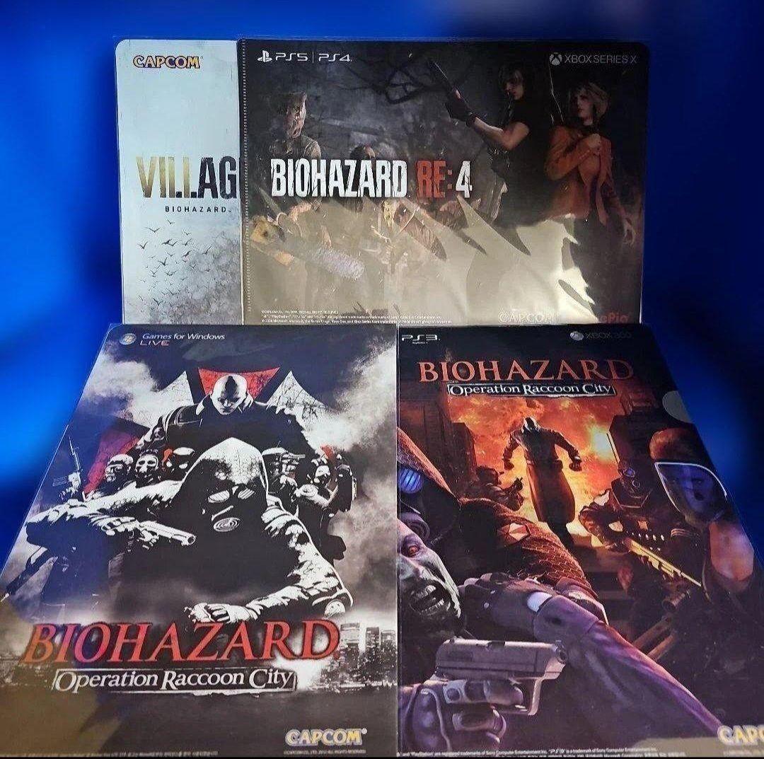 【新品】バイオハザード クリアファイル ４種セット★レア非売品
