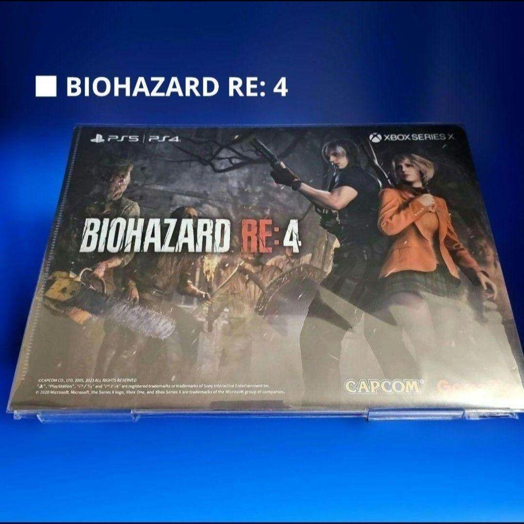 【新品】バイオハザード クリアファイル ４種セット★レア非売品