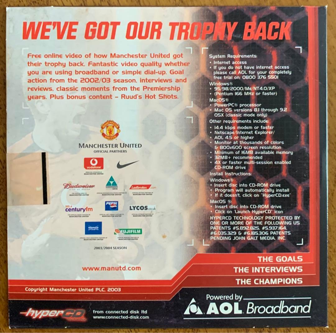 その他 MU.TV We've got our Trophy back 2002/03