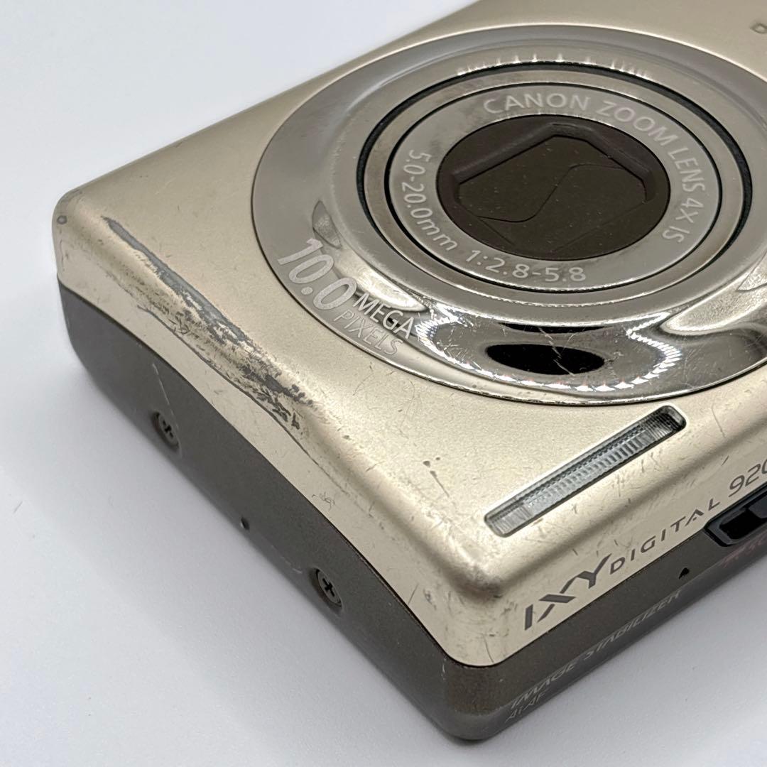 Canon IXY DIGITAL 920 IS ゴールド　デジカメ　コンデジ