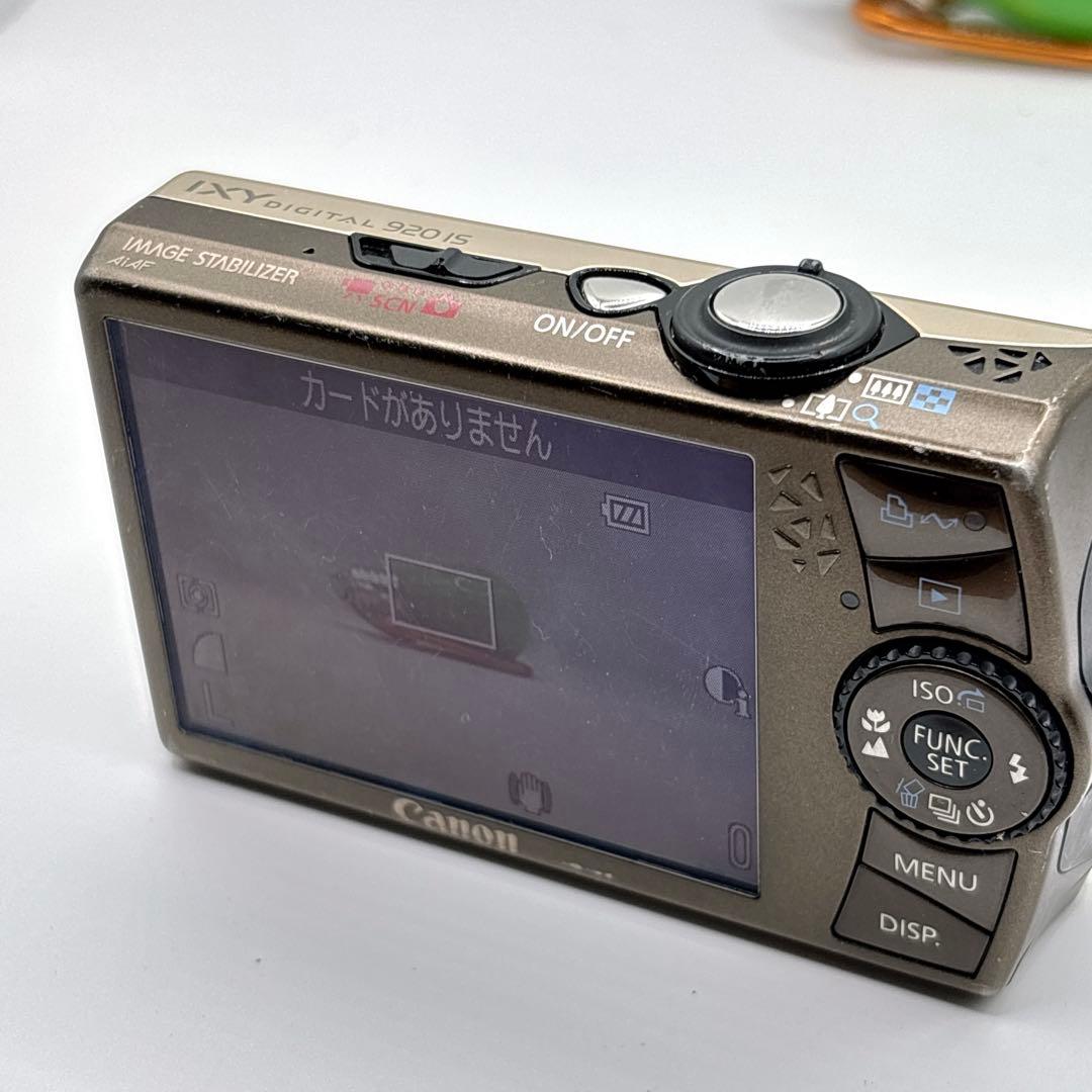 Canon IXY DIGITAL 920 IS ゴールド　デジカメ　コンデジ