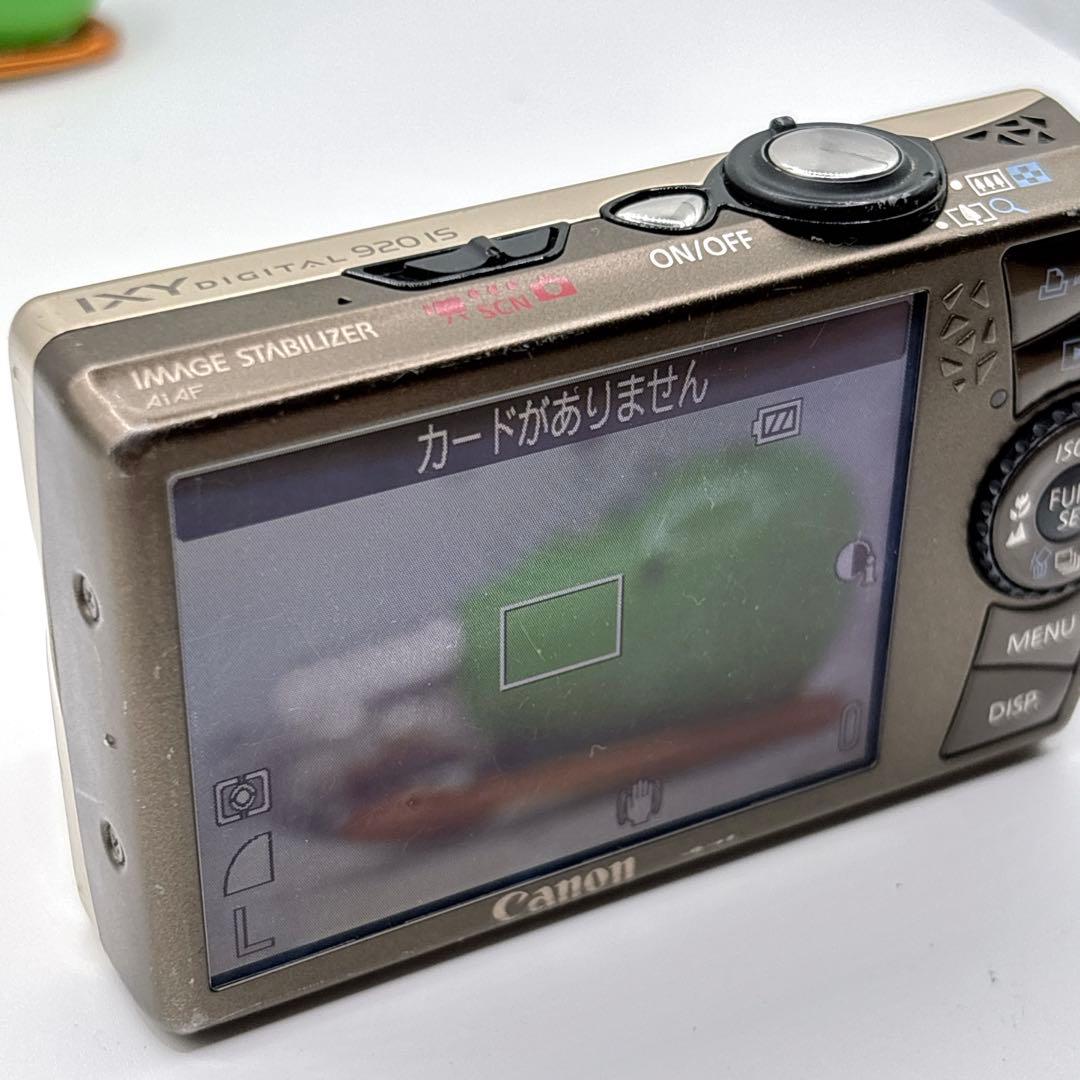 Canon IXY DIGITAL 920 IS ゴールド　デジカメ　コンデジ
