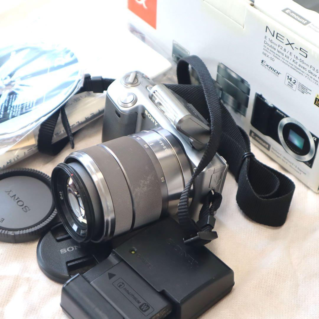 SONY α NEX-5 ソニー E 18-55　レンズセット