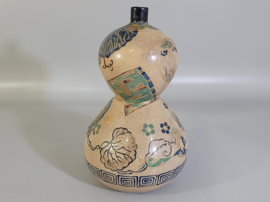 古美術 名品 古清水 瓢形 瓶